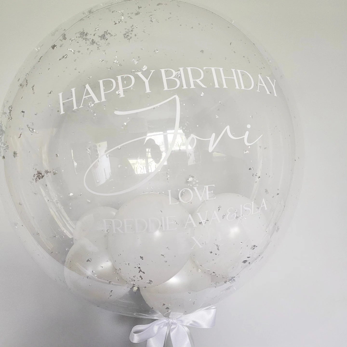 Our Signature Bubble Balloons