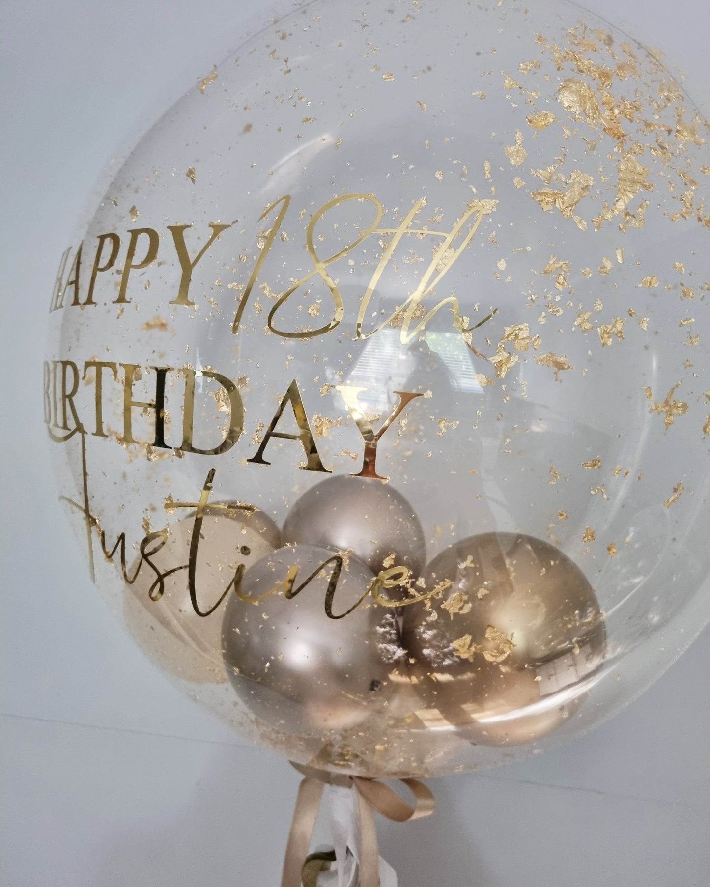 Our Signature Bubble Balloons