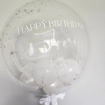 Our Signature Bubble Balloons