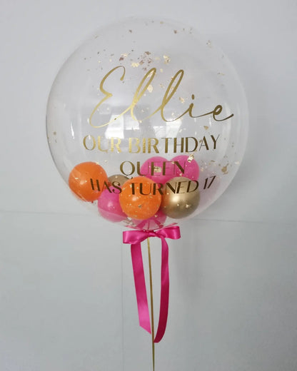 Our Signature Bubble Balloons